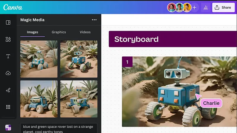 Canva AI Background Generator